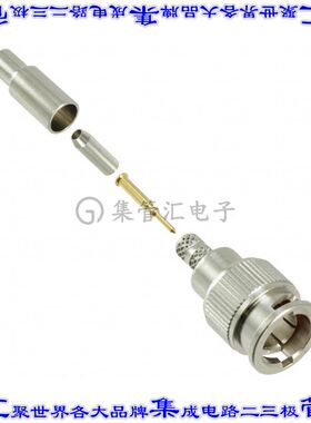 031-70253 同轴连接器BNC插头公引脚压接75欧姆自由悬挂