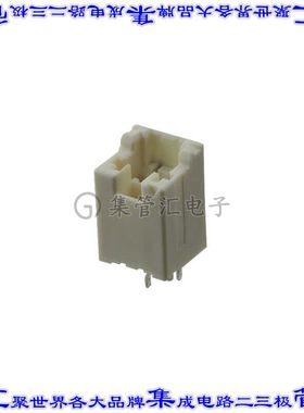 B02B-ZESK-1D 针座连接器2POS接头1.5mm外罩触点通孔直针锡