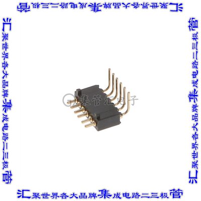 854-22-006-20-601101 弹簧式连接器6POS活塞型1.27mm通孔直角镀