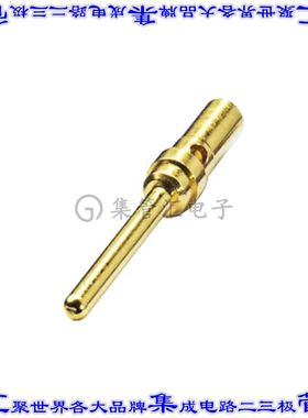 1418786 连接器触点触头公形引脚20-24AWG压接镀金
