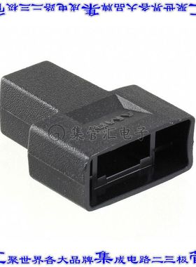 747932-1 连接器9,15后壳180度屏蔽黑色