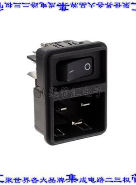 EC11.0001.201.21 接插件连接器EC11 POWER ENTRY MODUL 16A - V-