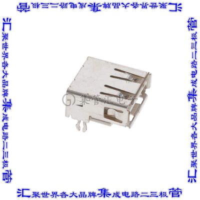 87520-0012BLF 连接器USB-A插座4POS USB 2.0通孔直角