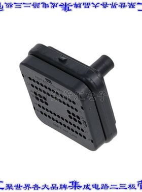 DRB12-60PAE-L018 矩形连接器外壳60POS插座公形引脚黑色自由悬挂