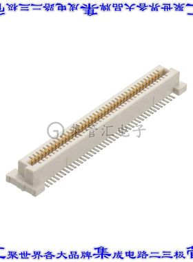 M58-2800842R 板对板连接器80POS插座外罩触点2排0.8mm表贴SMD镀