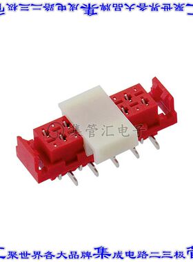 690367292676 针座连接器26POS插座2排2.54mm叉状表贴SMD锡