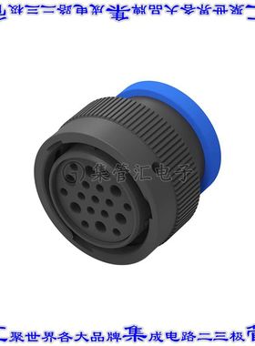 HDP26-24-19SE-L017 圆形连接器19POS插头外壳用于母插口黑色蓝色
