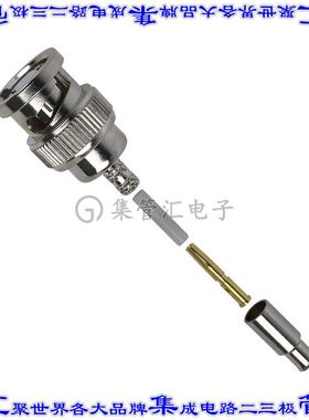 112132RP 同轴连接器RP-BNC插头母形插口压接50欧姆自由悬挂