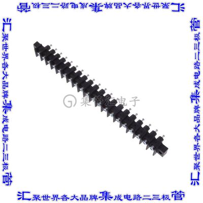 GFTX-20 端子块连接器20电路隔板接线座11.12mm螺钉