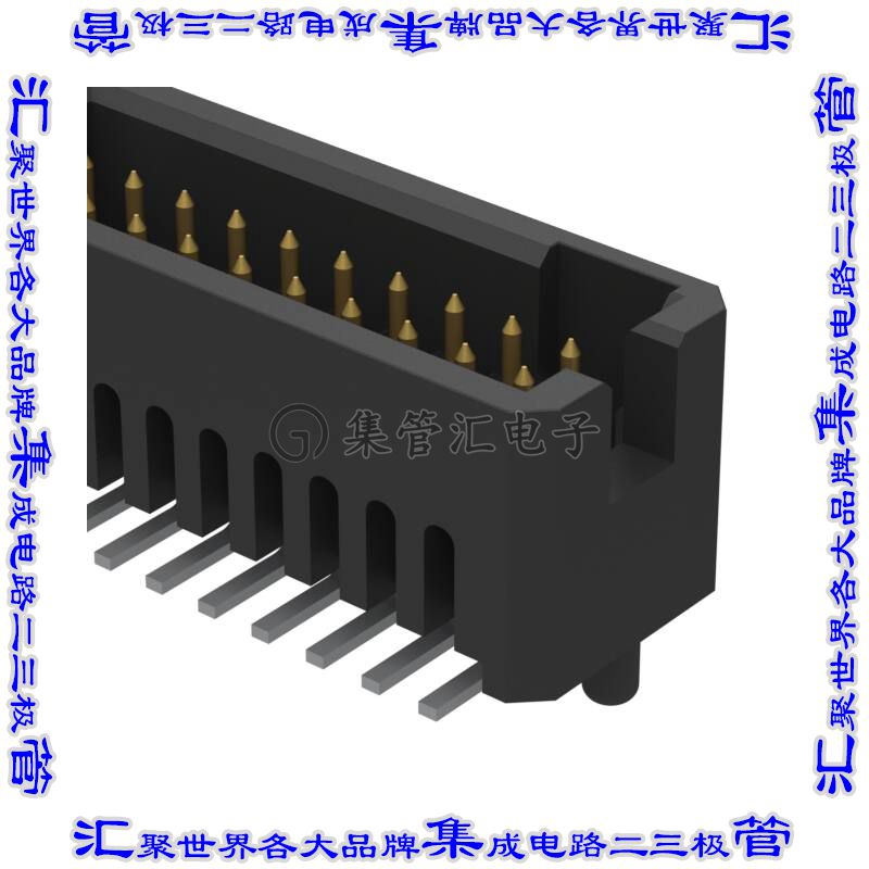 TFC-110-02-F-D-A-K-TR 针座连接器20POS接头2排1.27mm公形插针表