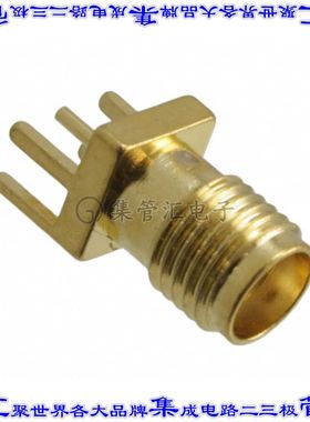 72970 同轴连接器SMA插座母插槽焊接50欧姆板边缘