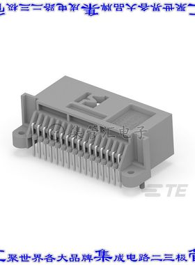 953486-1 针座连接器32POS接头2排2.54mm公形插针通孔直角锡