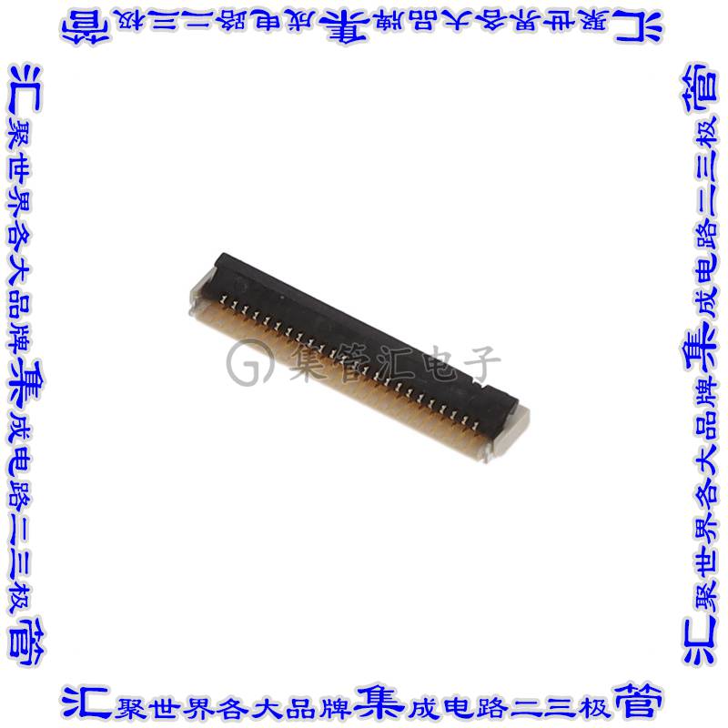 CF35242D0RE-NH 连接器24POS FFC/FPC 0.5mm触点底部表面贴装直角