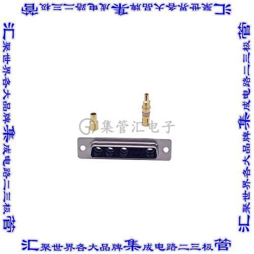 681M9W4203L141 连接器9(5+4电源)插座母插口2排D-Sub组合式面板