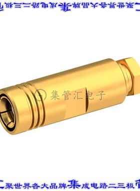 R114005000 同轴连接器SMB插头母形插口焊接50欧姆自由悬挂
