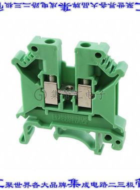 3003965 端子块连接器2POS馈通式6.2mm绿色10-30AWG