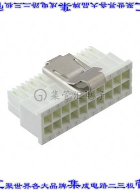 IPD1-10-D-K-M 矩形连接器外壳20POS插座2排2.54mm母形插口白色自