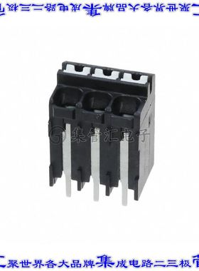 1823311 线对板连接器3POS接线端子3.81mm通孔垂直带板
