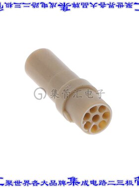 EGG.1B.408.YL 圆形连接器8POS插件用于母插口