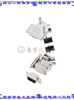 6355-0009-01 连接器9POS插头公引脚2排D-Sub自由悬挂