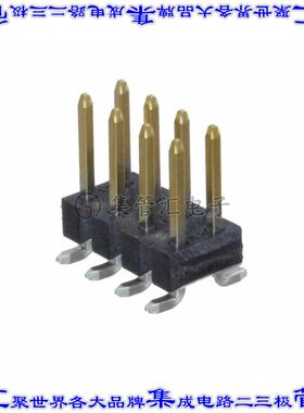 15913080 0015913080针座连接器8POS分离式2排2.54mm公形插针表贴