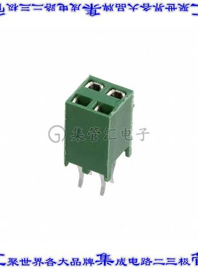 215309-2 针座连接器4POS插座2排2.54mm母形插口通孔直针镀金