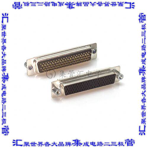 180-078-213R031 连接器78POS插座母插口4排D-Sub高密度面板安装