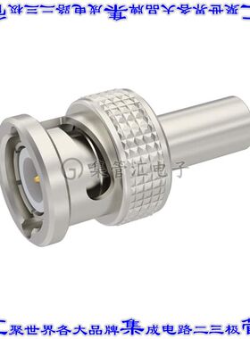 R141083000 同轴连接器BNC插头公引脚压接50欧姆自由悬挂