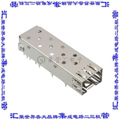 2227303-2 插拔式连接器机架SFP通孔直角焊接