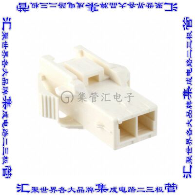 2005249-1 矩形连接器外壳2POS插座3.96mm公形引脚天然色面板安装