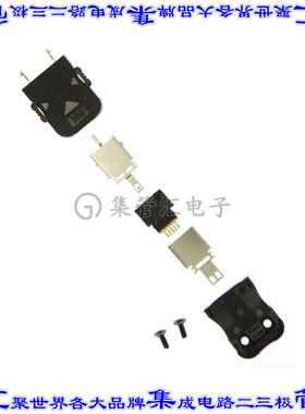 ST40X-10S-CV(30) 矩形连接器10POS插头0.5mm公母黑色焊接镀金自