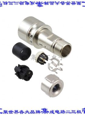 PXM6010/03S/ST/0507/SN 圆形连接器3(2电源+PE)插座母插口螺钉镍