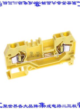 280-906 端子块连接器2POS馈通式5.0mm黄色12-28AWG