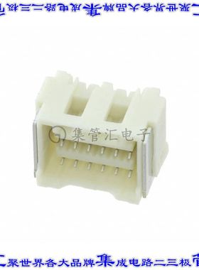 5031481290 针座连接器12POS插座2排1.5mm叉状表贴SMD锡