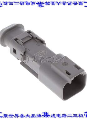 DT04-2P-TE81 矩形连接器外壳2POS插座公形引脚灰色自由悬挂