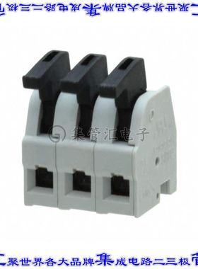 ASP0250304 端子块连接器3POS无罩接头的插头5mm灰色自由悬挂