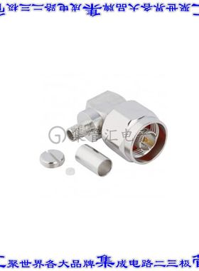 172385 同轴连接器N型插头公引脚焊接50欧姆自由悬挂直角