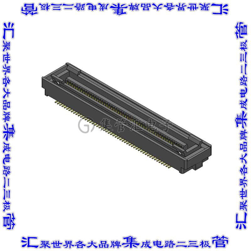 GGBC203-5009B001C1AH 板对板连接器100POS插座浮动2排0.8mm表贴S