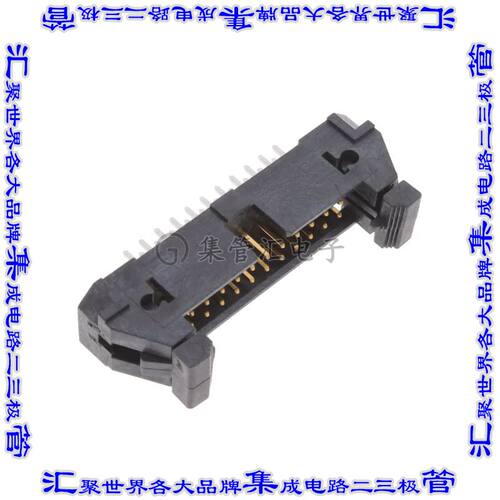 EJH-111-01-S-D-TH 针座连接器22POS接头2排2.54mm公形插针通孔直