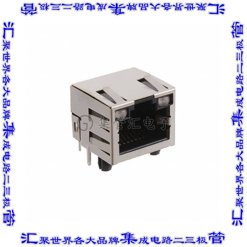 MTJ-88ARX1-FSM-PG-LP 接插件连接器RJ45 MODULAR JACK, SHIELDED