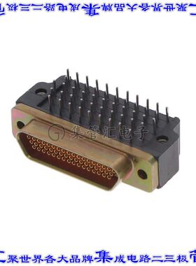 MDM-51SCBR-TL61 连接器51POS插座母插口3排D-TYPE型面板安装通孔