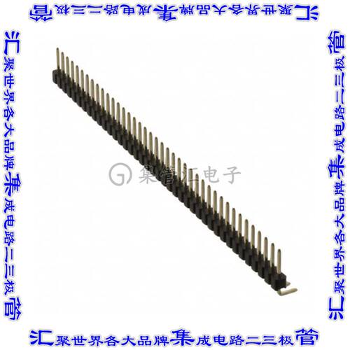 PRPC040SBAN-M71RC 针座连接器40POS分离式2.54mm公形插针通孔直