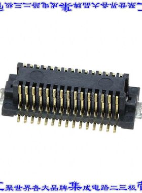 10132798-032100LF 板对板连接器30POS插座中央带触点2排0.5mm表