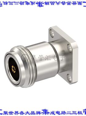 R161410130 同轴连接器N型插孔母形插口焊接50欧姆面板安装