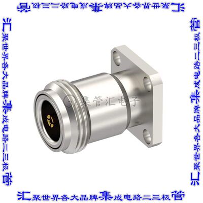 R161410130 同轴连接器N型插孔母形插口焊接50欧姆面板安装