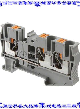 3211929 端子块连接器3POS馈通式8.2mm灰色8-20AWG