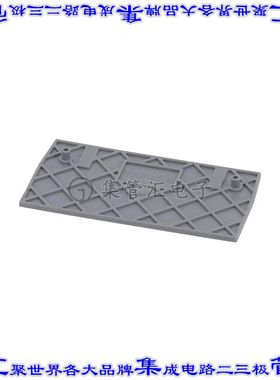 27106.6 连接器接插件ENDPLATE FOR PRK4GREY