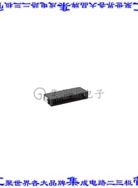 504305-E 针座连接器12POS接头1.27mm公形插针表贴SMD镀金