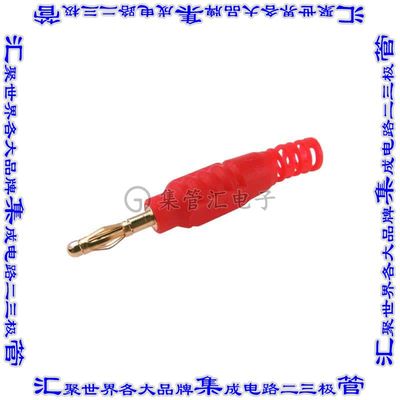 FCR7365R 接插件连接器P18 2MM PLUG UNSHROUDED RED