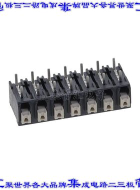 1824790000 线对板连接器7POS接线端子5mm通孔水平带板